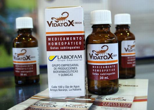 Vidatox 30 CH Blue Scorpion Cancer Treatment from Cuba